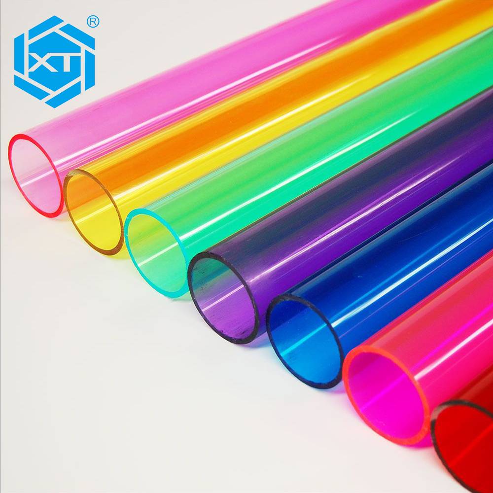 Large Diameter Lucite Clear Color Frosted Opal Plastic Cast Extruded Acrylic Tube Rod Product Pmma Production Sizes Cut China